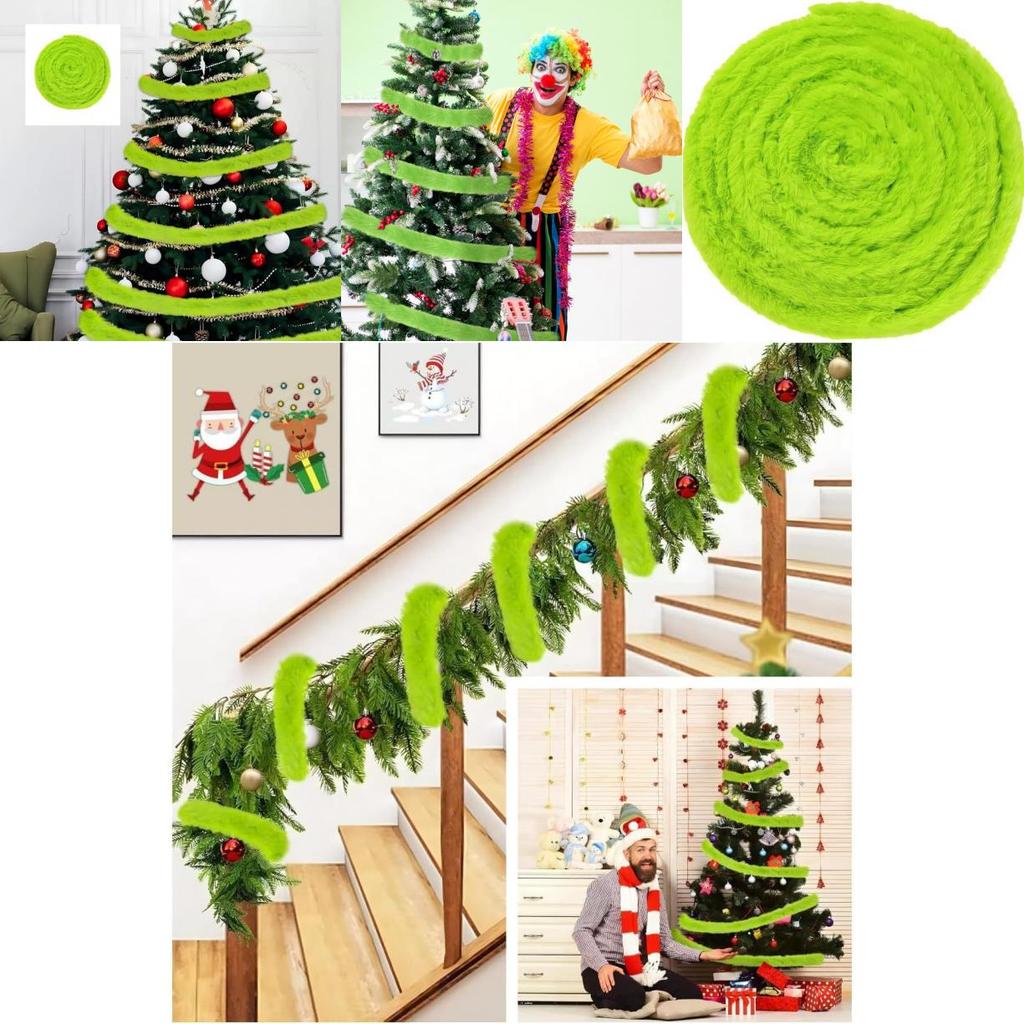 Christmas Tree Fabric Ribbon For Festive Decorations And Gift Wrapping