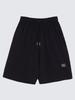 LAZY LAKE Symbol Sweat Shorts Black Women