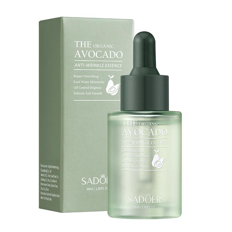 Avocado Anti-wrinkle Essence Organic Formula Intensely Moisturizes and Softens Skin Reducing Dryness and Wrinkles