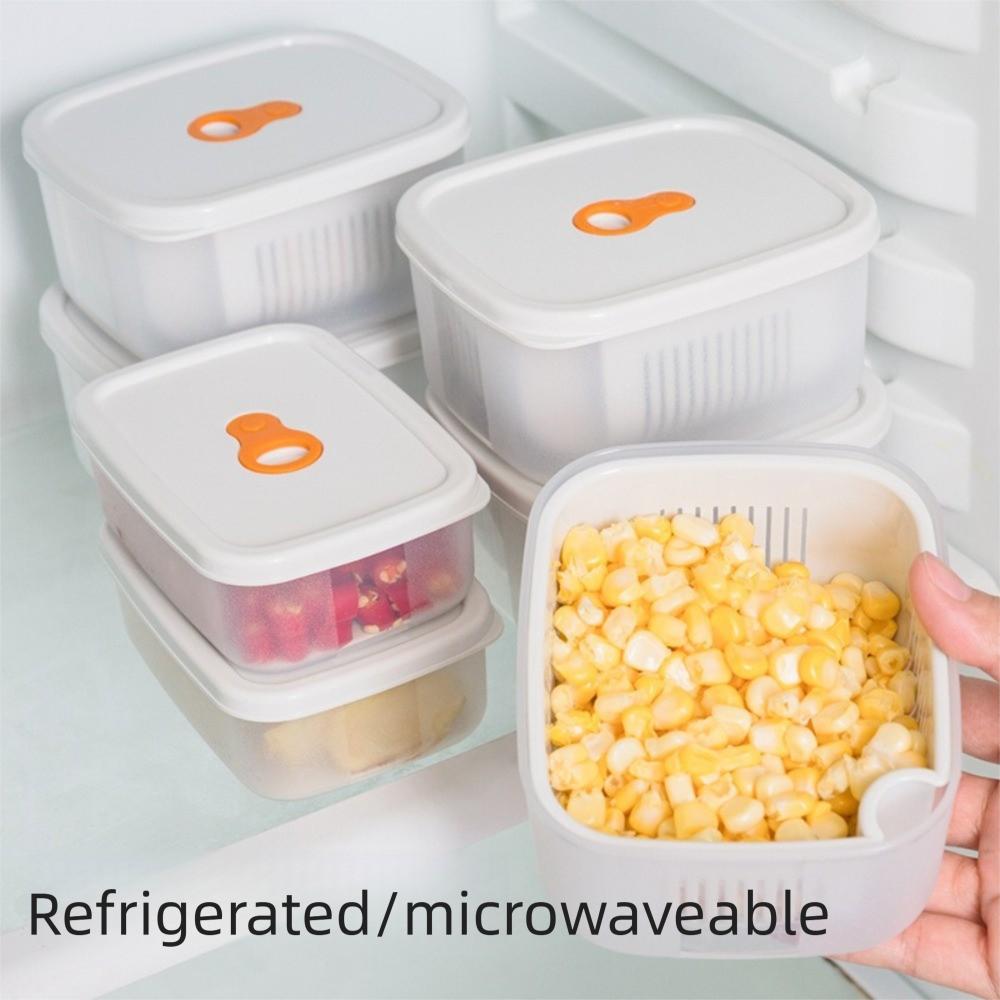 Fresh Preservation Refrigerator Storage Box Multifunctional Food Case  Kitchen Organizer