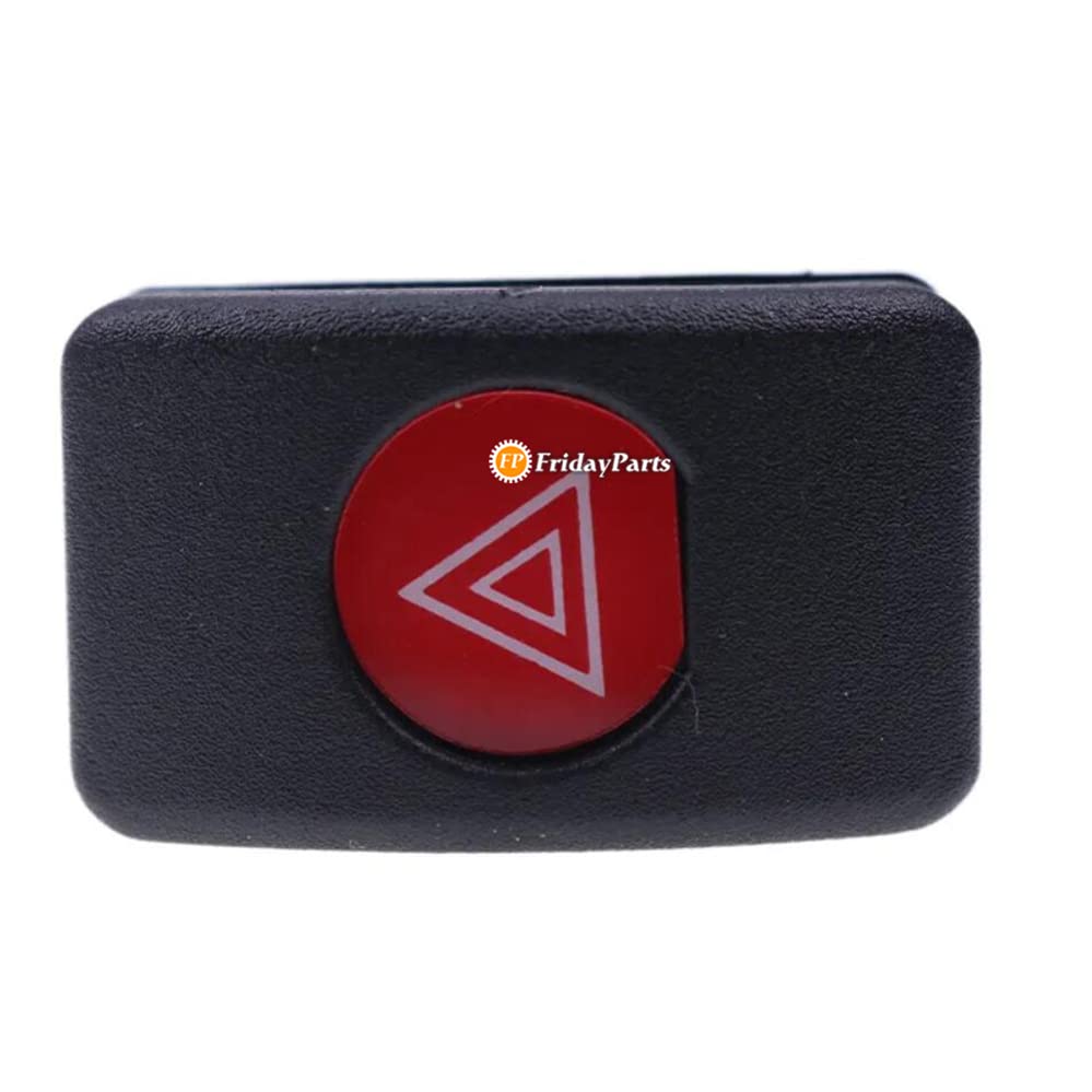 

FridayParts Hazard Switch 8-97202476-1 8972024761 Compatible for Isuzu Truck NKR NPR Replacement