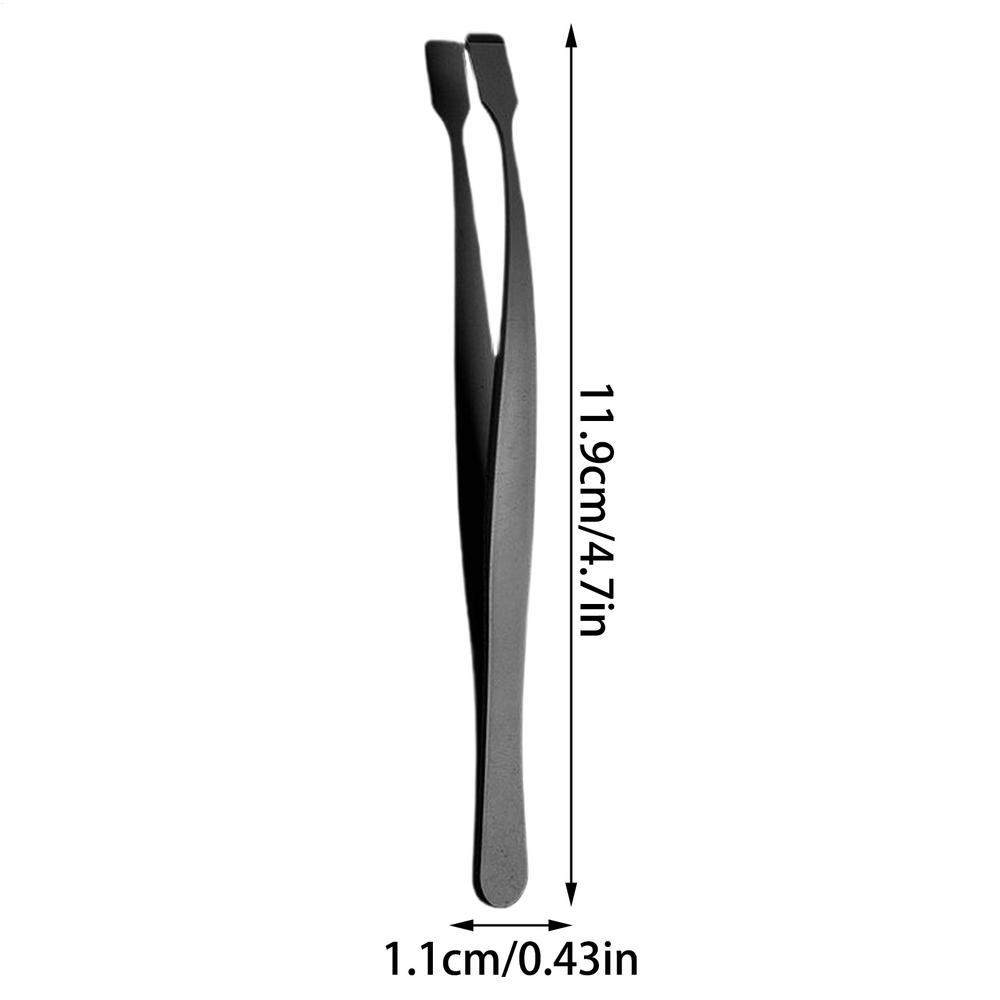 Precise Eyelash Tweezers Professional Makeup Tool Lash Applicator Tool Eyelash Cluster Non Slip Applicator Tool Eyebrow Tweezers