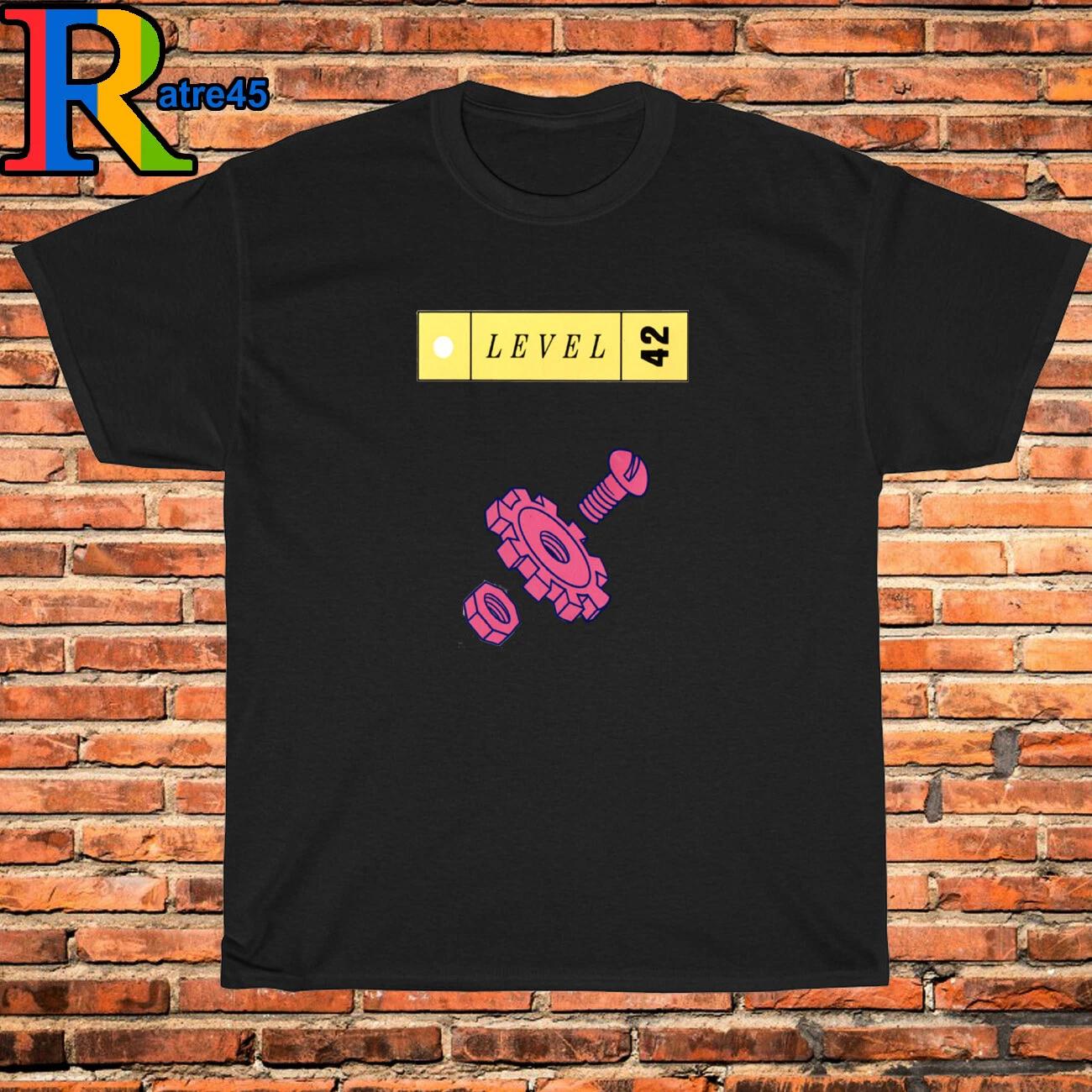 Men s and Women s T-shirts LEVEL 42 WORLD MACHINE XXL