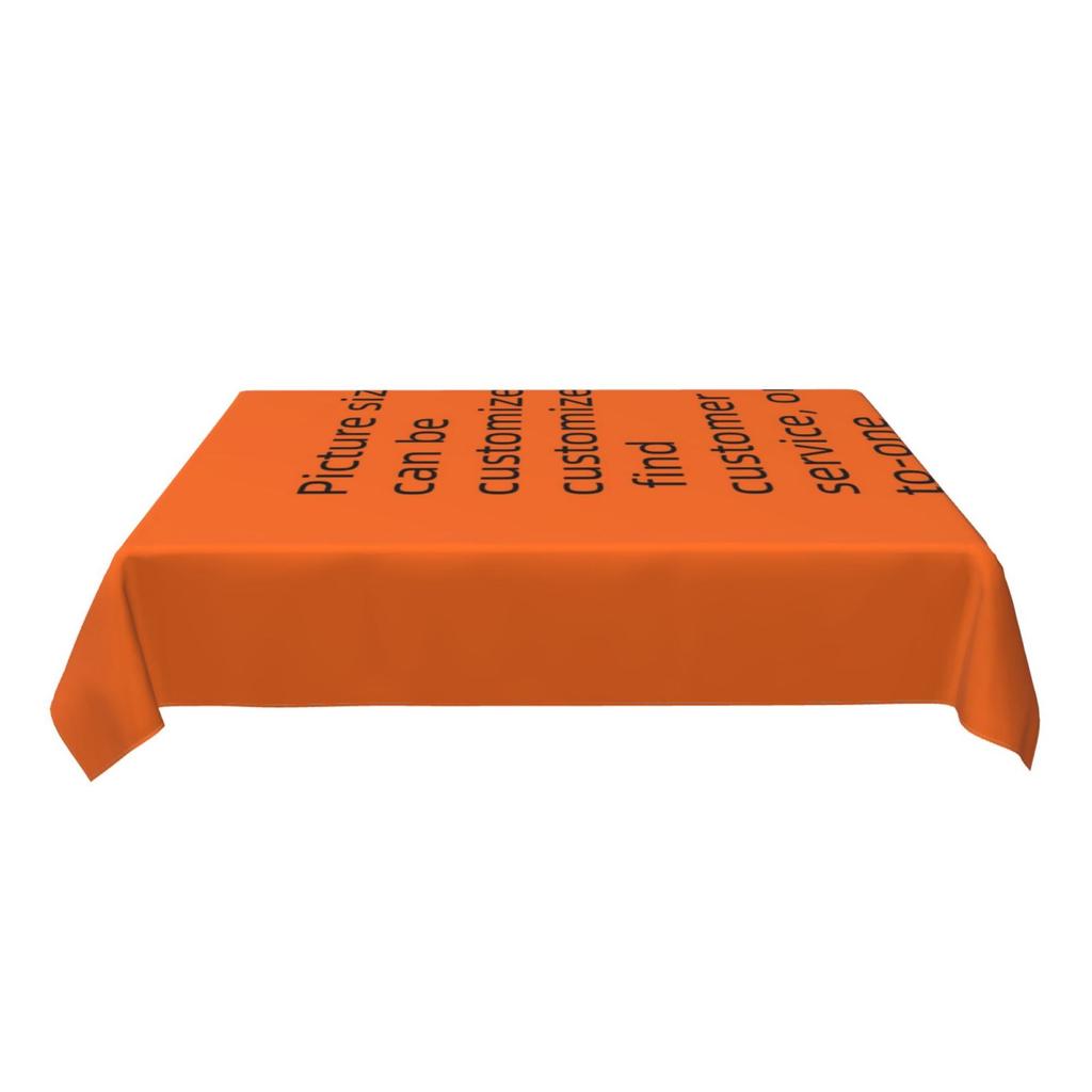 Custom Patterned Tablecloth Waterproof Oil-proof Tablecloth Family Wedding Office Decoration Tablecloth Exclusive Service
