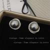 Elegant Princess Diamond Pearl Earrings: Luxurious, Versatile, and Exquisite Studs in a Fashionable Style