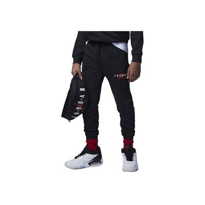 Knitted Sports Pants With Letter Print Kids Bottoms Black FB9354-010