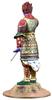 MiniQ Miniatyrkub 006 Generell Shogun PVC Målad Komplett Figur