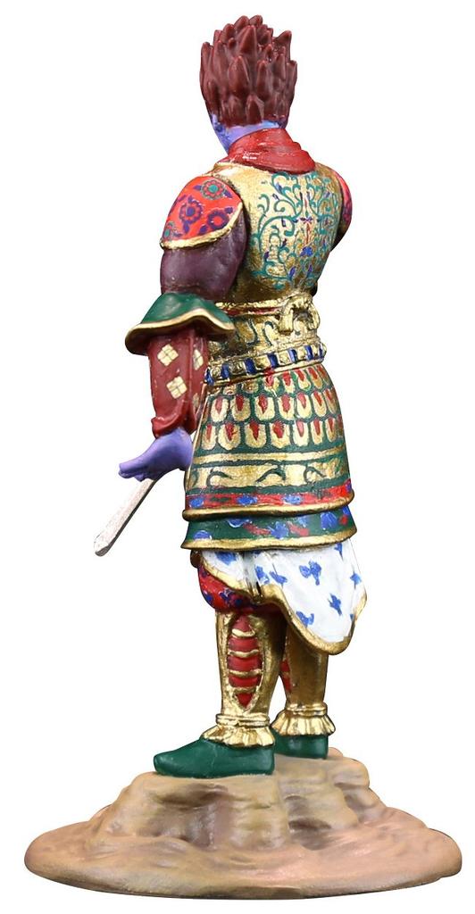MiniQ Miniatyrkub 006 Generell Shogun PVC Målad Komplett Figur