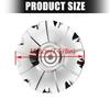 Easy Installation Wheel Hub Cover 1DK11SZ0AA Quick Setups Noise Reduction for Select Model Comfortable Driving