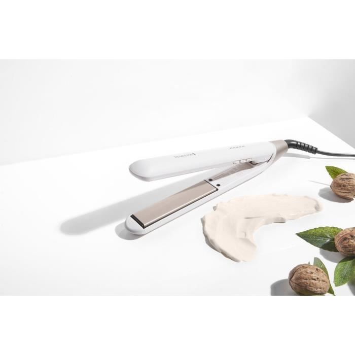 Lisseur REMINGTON S4740 Shea Soft – 5 températures de 150 à 230° - revêtement Advanced Ceramic enrichi à l’huile de karité