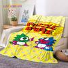 Cartoon Bubble Bobble Puzzle Bobble Retro Game Soft Blankets,Throw Blanket Comfortable Blanket for Picnic Beds Home Bedroom Kids