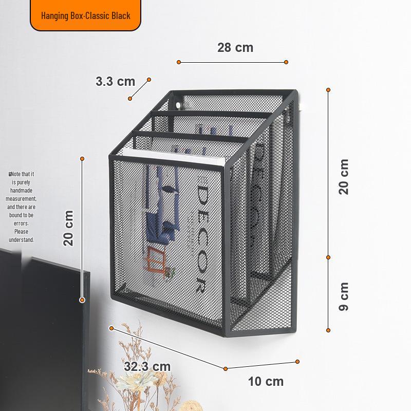 

Настенная подставка из кованого железа для документов и журналов формата А4