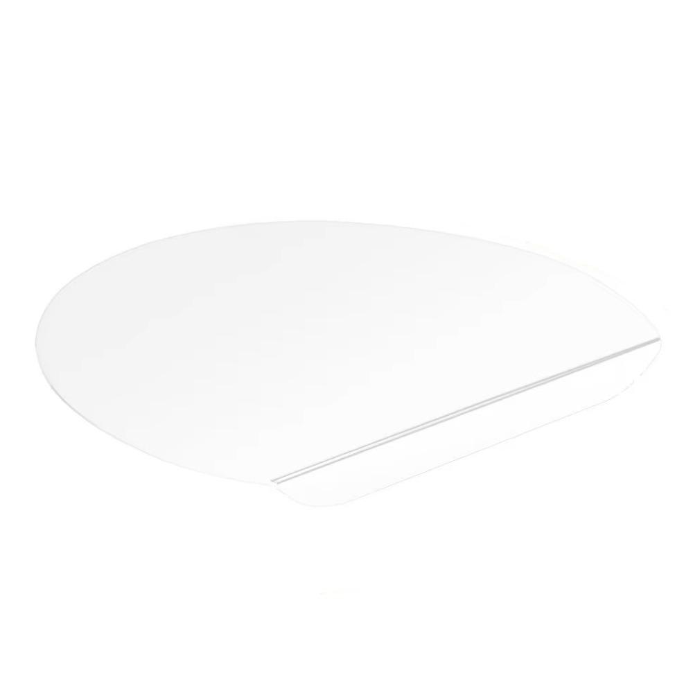 

з краєм для губи Напівкруглі обробні дошки Нековзна дошка для захисту кухонної стільниці Дитяче харчування S прозорий