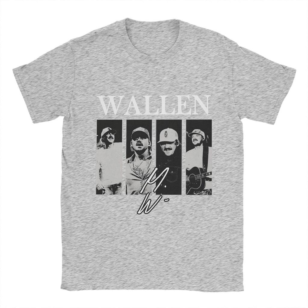 Novelty Morgan Wallen Country Music 2025   T-Shirts Men O Neck Cotton T Shirts  Short Sleeve Tee Shirt Party Clothing