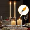 3/5/10PCS 3V LED Flame Effect Light Bulb 2200K Diode Flame LED Filament Light Bulb Accessories for Halloween Christmas Decor