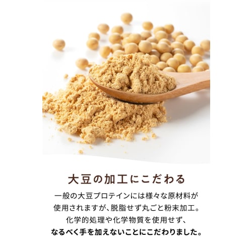 Quanto Basta Organic Whole Soy Protein, Plain, 280g, Organic JAS Certified, No Additives