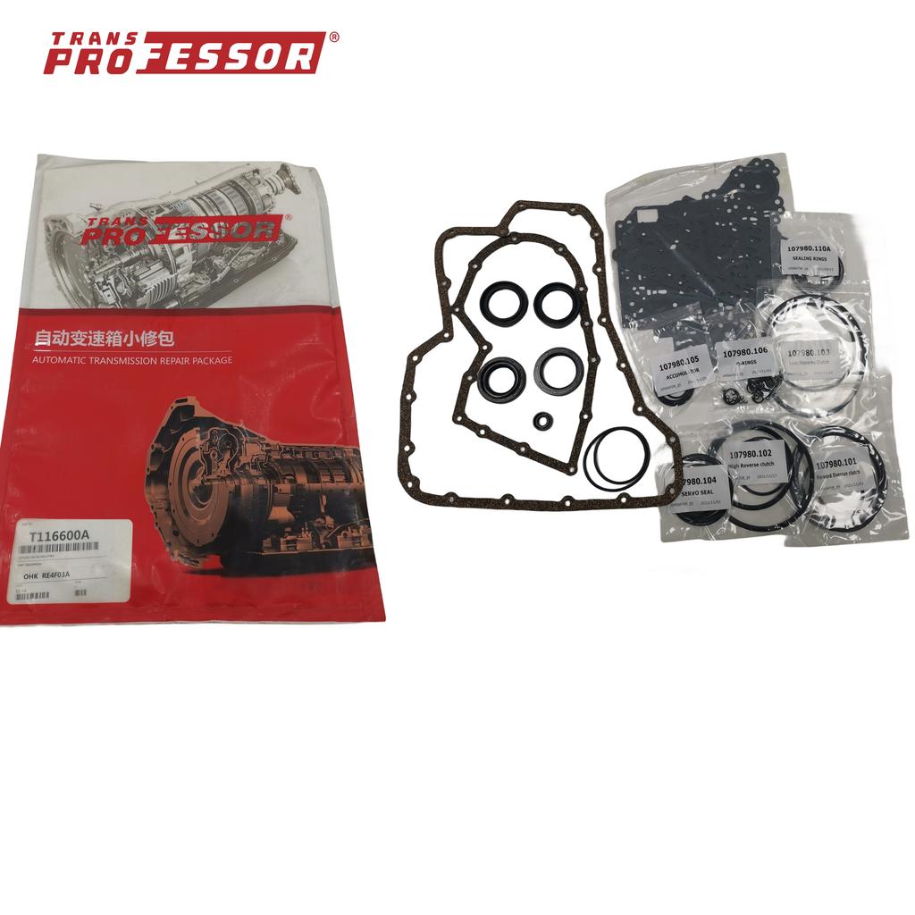 TransProfessor RE4F03A RL4F03A Transmission Overhaul Repair Kit for NISSAN SUNNY INFINTI Sentra, OHK Seals Gaskets