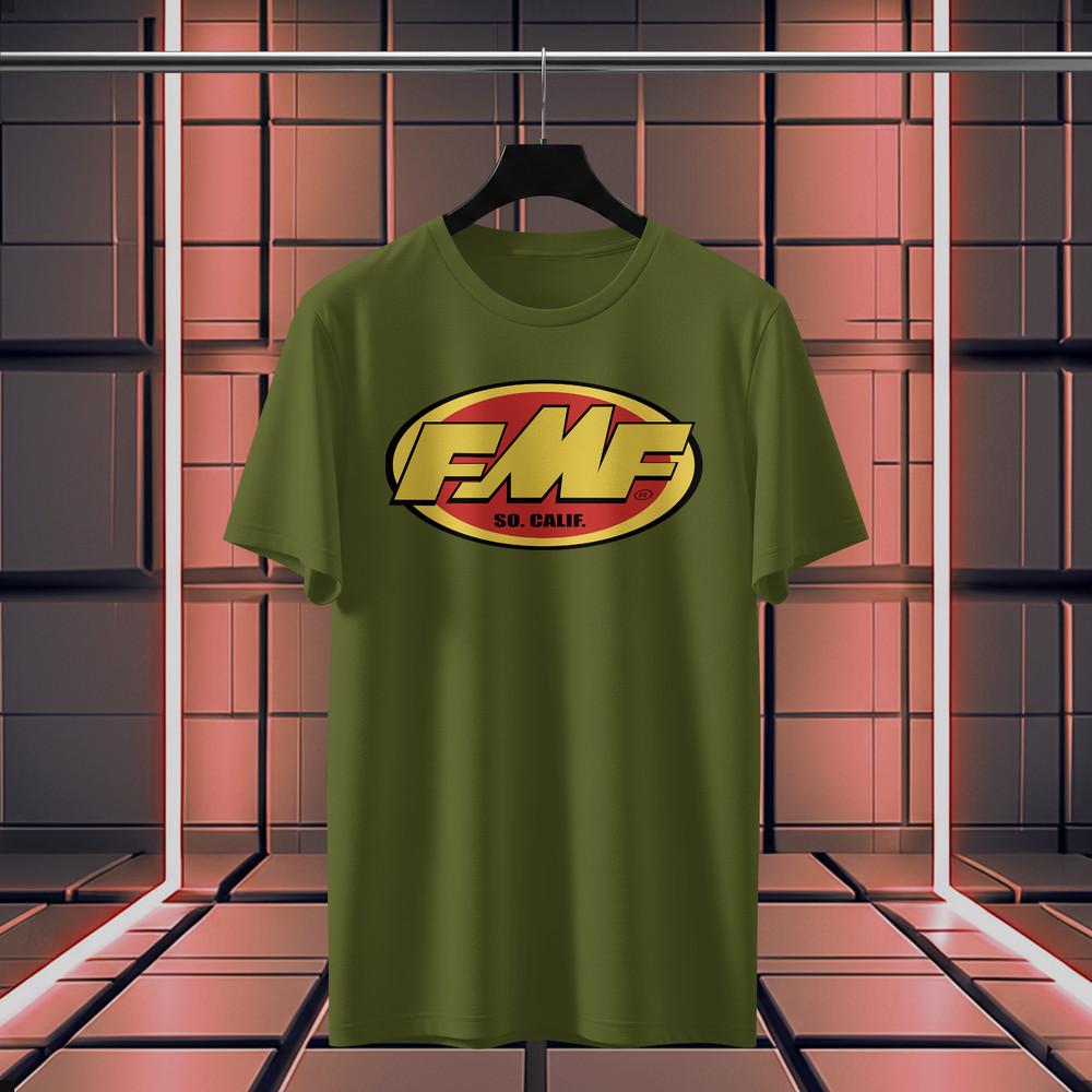 FMF Motocross logo funny T-Shirt Size S-5XL Made in USA Unisex T-Shirt XL