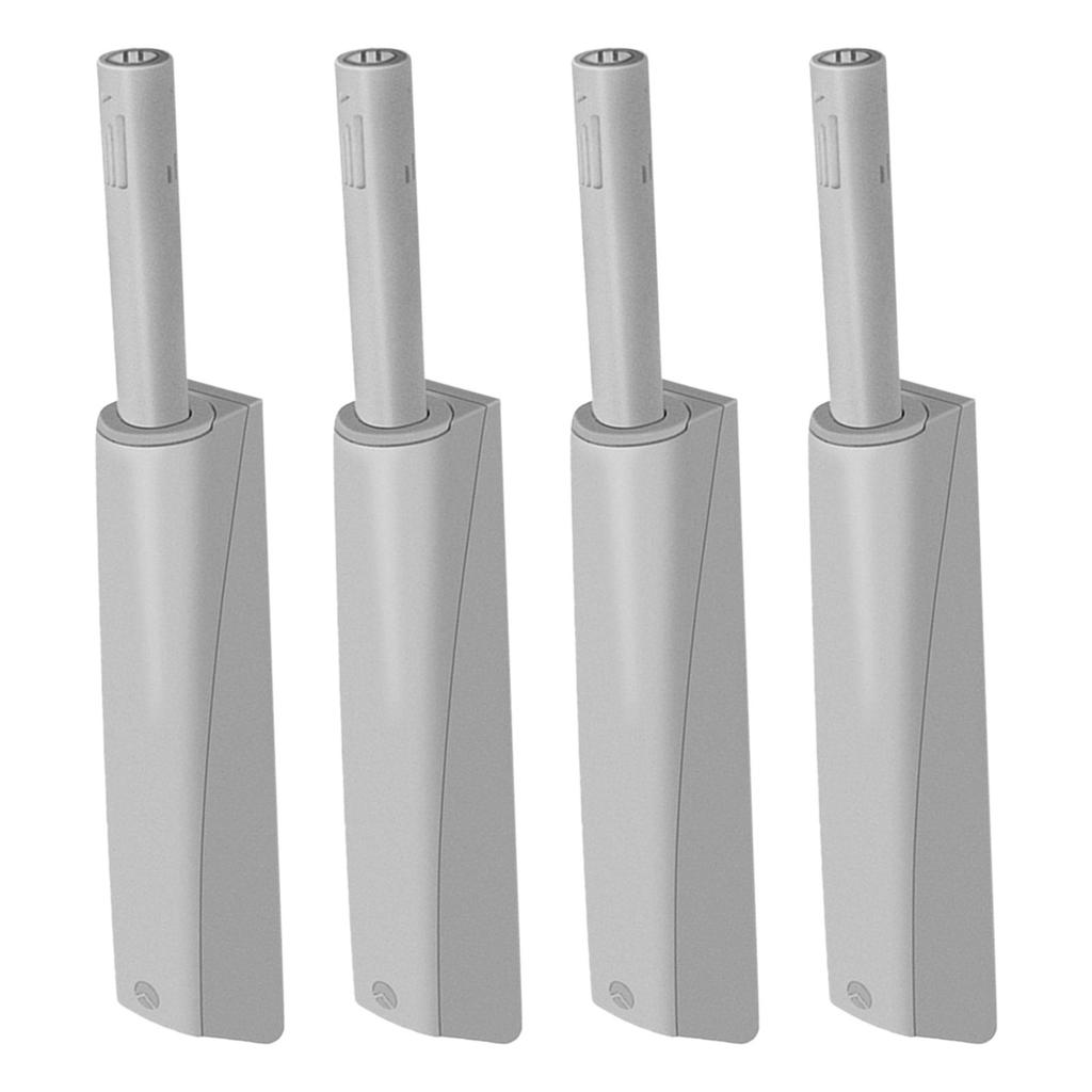 4Pcs Push Release Latch Cabinet Door Buffer Rebounder Plastic Automatic Damper Cupboard Latch Furniture Hardware
