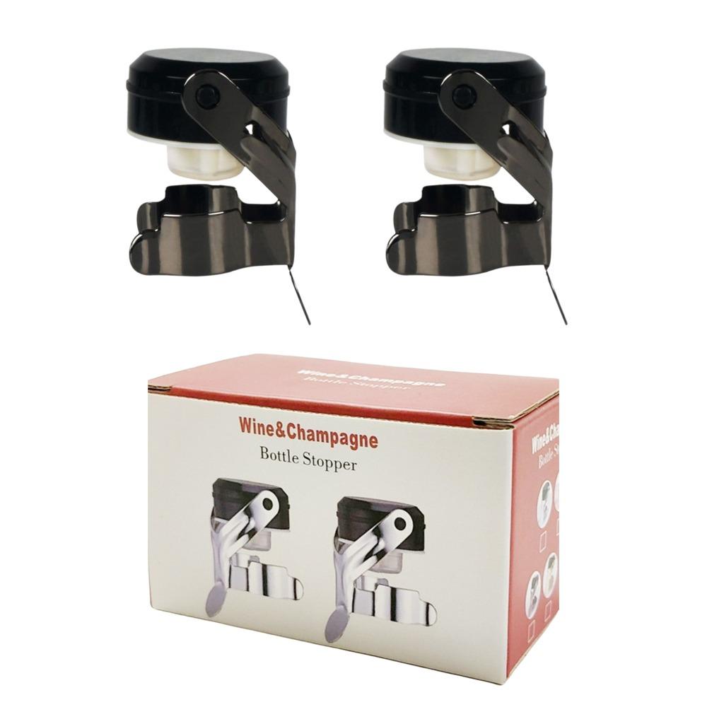 Leak Proof Champagne Stopper Reusable Sparkling Wine Stopper Simple Bottle Cap Sealer Party