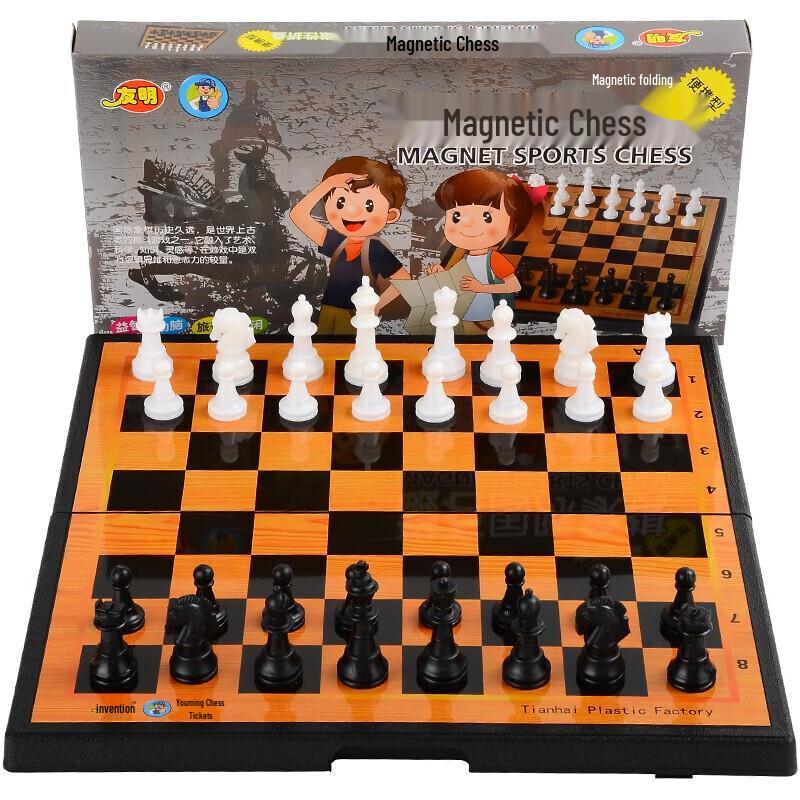 Youming Magnetic Folding International Chess Set