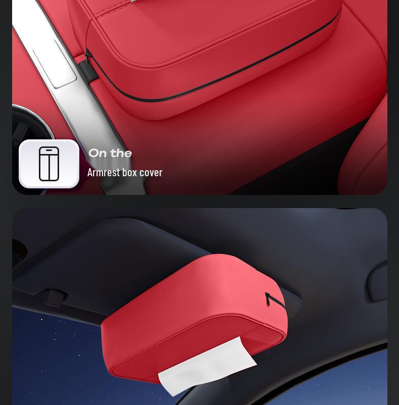 Car Armrest Hanging Tissue Holder for Seats