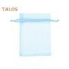100Pcs Organza Bags Large Capacity Vibrant Color Multipurpose Party Favor Mesh Bags Drawstring Jewelry Gift Bags