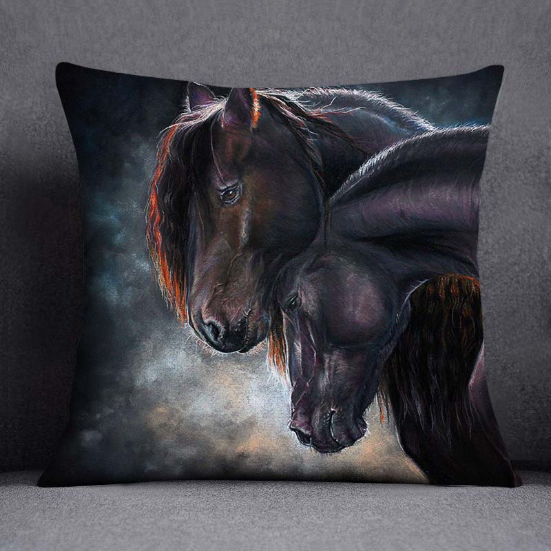 African Animal Beasts Home Decoration Pillowcase Square Pillowcase Home Office Decoration Cus On Cover
