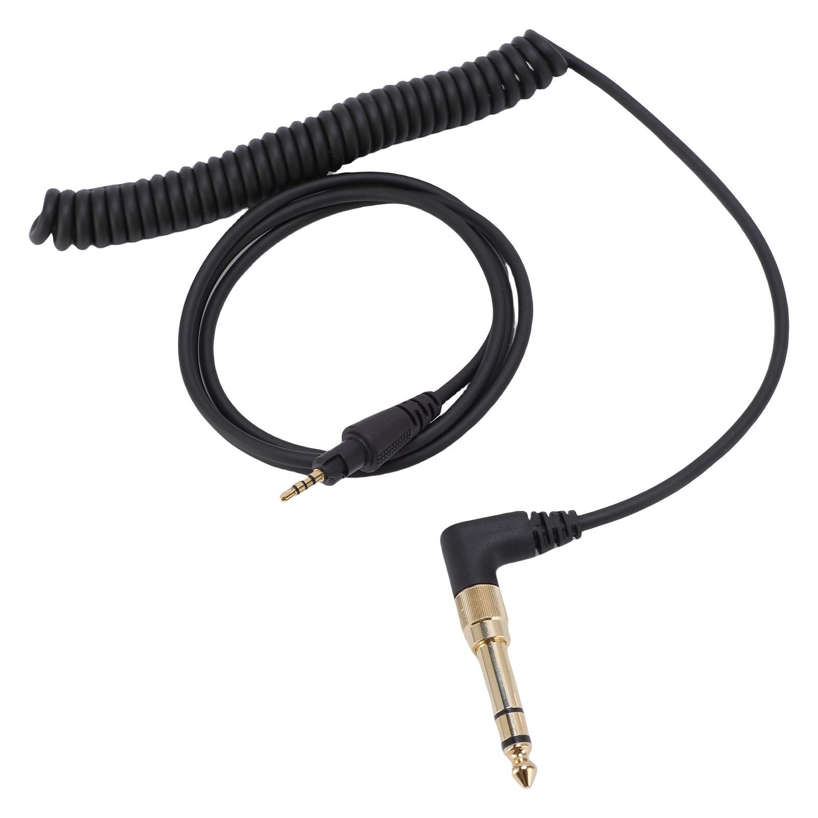 

Кабель для наушников, подходит для DJ HDJ CUE1BT HDJ X5 HDJ X7 HDJ S7, адаптер 6,35 мм, сменный кабель для наушников