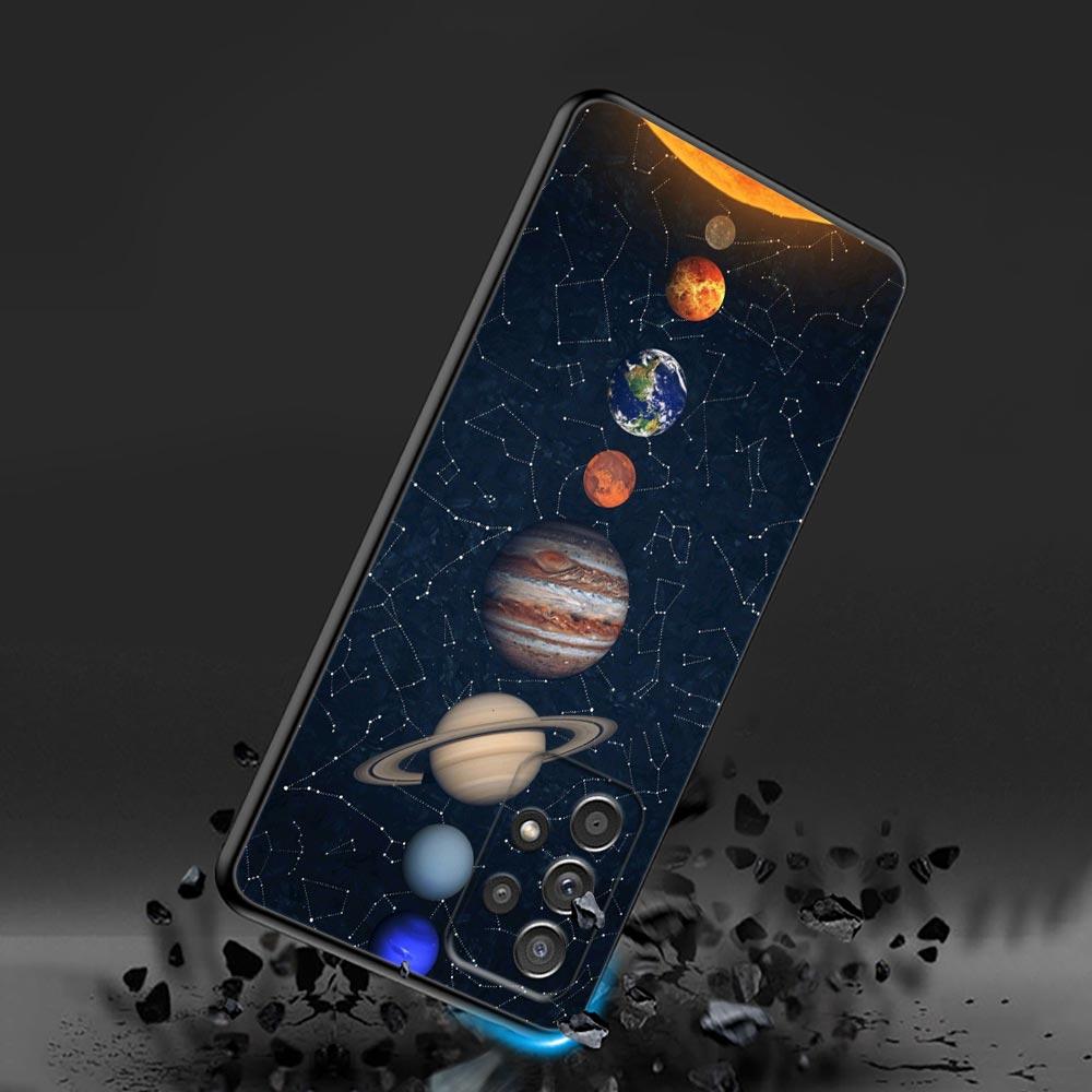 Universe Starry Phone Cover Galaxy A53 5G Case For Samsung A54 A55 A52S A51 A71 A73 A72 A35 A32 A33 Cases Sky Space Planet Stars