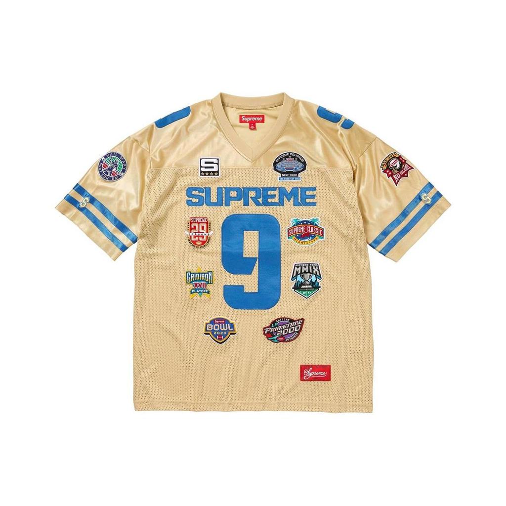 Supreme Championships Embroidered Football Jersey SUP-FW23-060