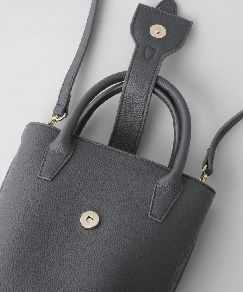 Nano Universe Buckle Mini Bag, Women's, F 037, Ivory, 669-4232305