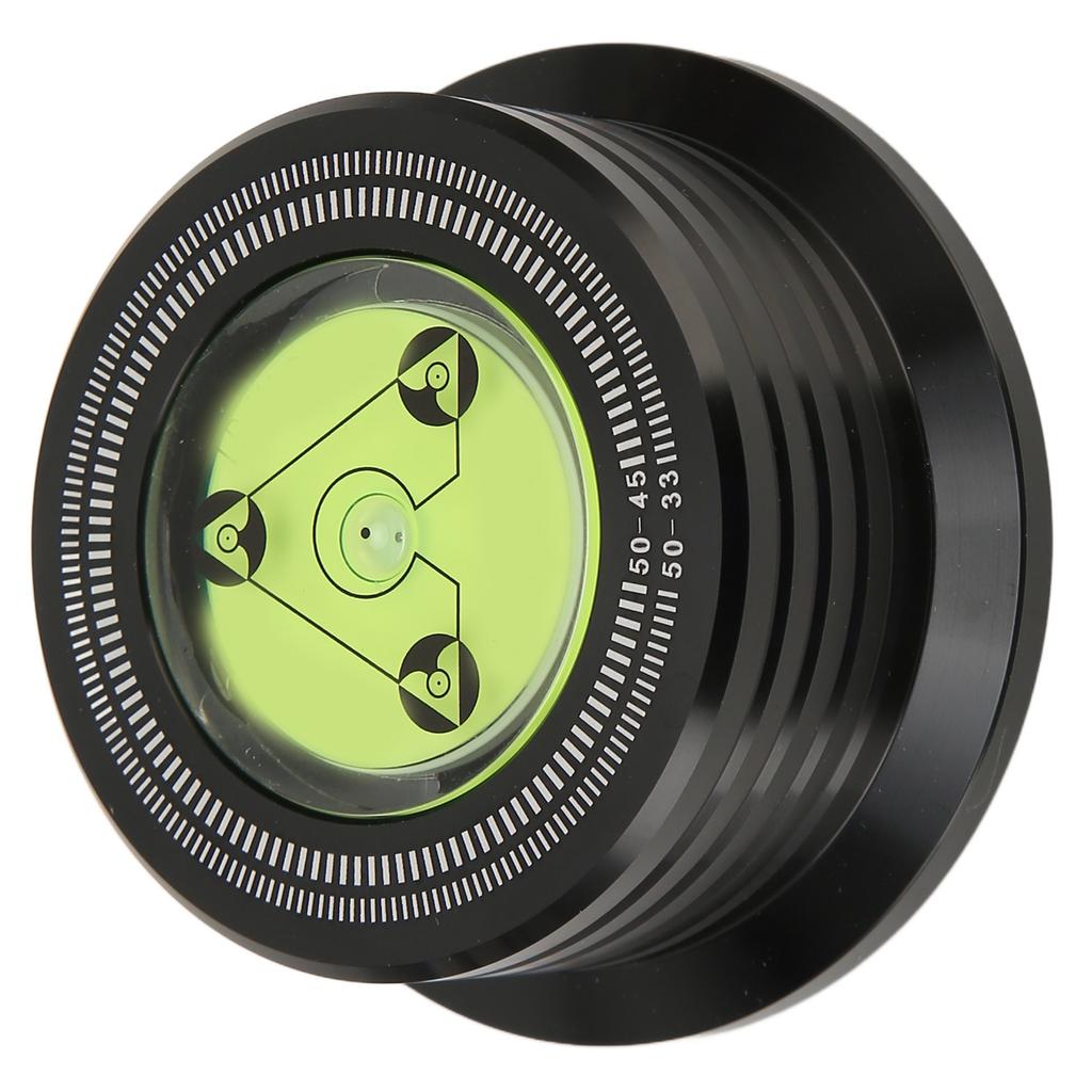Record Weight Stabiliz Professional 50Hz 45rpm Turntable Disc Stabiliz with and Speed Measurement