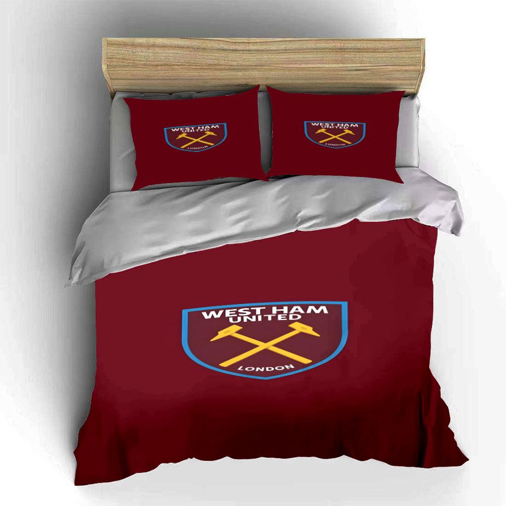 Martelli incrociati, "West Ham." Set lenzuola Set copripiumino Copripiumini Federe(1*Copripiumino 2*Federe senza imbottitura piumone)