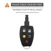 Θήκη Κλειδιού Σιλικόνης 5 Κουμπιών Για Volvo C30 C70 S40 V50 2004 - 2007 Προστατευτικό Κάλυμμα Θήκης Τηλεχειριστηρίου