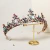 Headwear Baroque Color Alloy Crown Bride Wedding Dress Accessories Birthday Party Princess