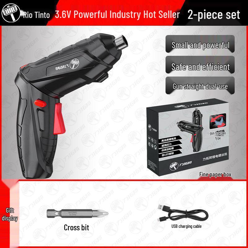 Multifunktions-Elektroschrauber-Werkzeugkasten: Haushalts-Reparatur- und Montage-Set
