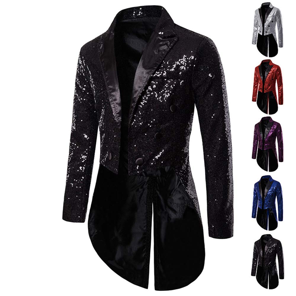 

Смокинг Фрак 5 Party Dance Sparkly Sequin Cosplay Cultural New [maxer] [6 Цветов, Размеров] Смокинг, Ведущий, Костюм, Смокинг, Куртка, Костюм, Фестиваль,