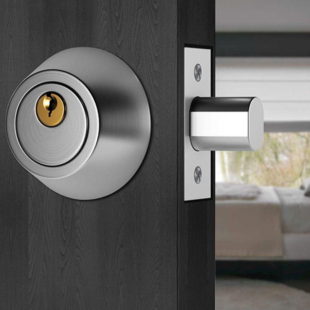 Multicolor Entry Door Knobs Single Side Dead Bolt Door Lock Room Door Locks  Home Door Gate