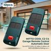 10pcs BFT MITTO COOL C2 C4 Garage Remote Control Automatic Door For MITTO COOL C2, Mitto 2, Mitto 4, B RCB 433.92MHz Rolling code