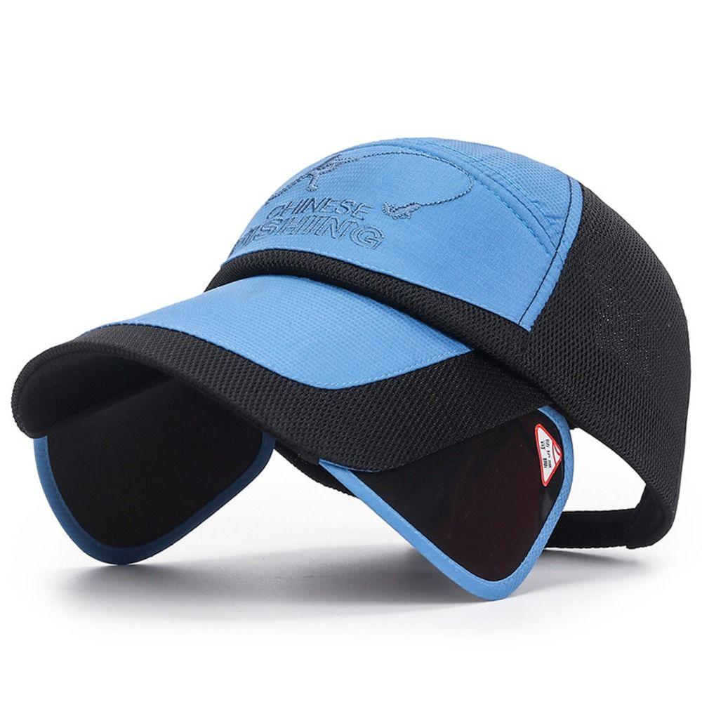 UPF50+ Sunscreen Baseball Hat Wide Brim Sun Protection Caps Sun Hat Sunscreen Hat  Outdoor