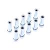 5 Stück Fitnessstudio Seilzugmaschine Stopper Kabelkugelanschlüsse Drahtanschlussverbindungsstücke Für Durchmesser 5mm 6mm Kabel Fitnessgeräte
