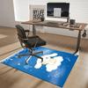 Anime Cartoon Design Chair Mat - Non-Slip Carpet for Office Chairs, Home Decor, Living Room, Bedroom, Game Room & Dormitory (Seasonal Gift).E012