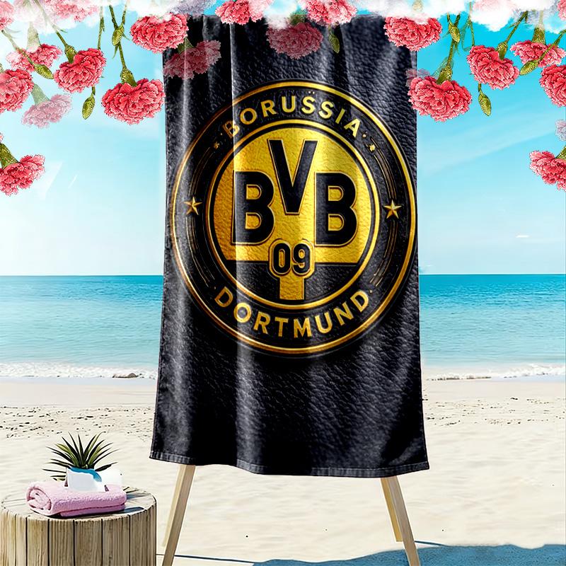 Bold Stripes Emblem Design beach towel Outdoor camping Portable for travel quickdrying swim towel swim Absorbent bath towel beach