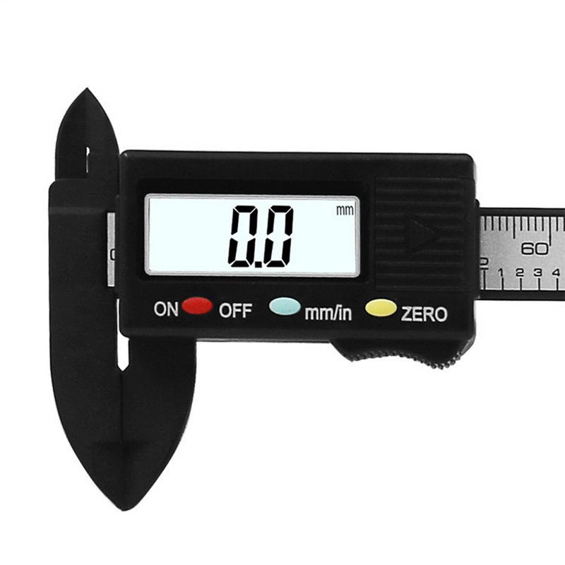 Tiny Digital Vernier Caliper 0-100mm Electronic Ruler With Screen Electronic Digital Calipers Inch And Millimeter Conversion