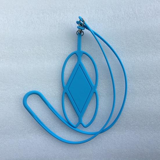 Silicone Strap High Elasticity Wear-resistant Strong Load Bearing Free Your Hands Cover Protective\ Silicone Phone Lanyard Neck Strap Phone Accessory