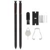 2PCS Touch Screen Stylus with Replacement Tips Mobile Phones Screen Stylus Drawing Pen Kit