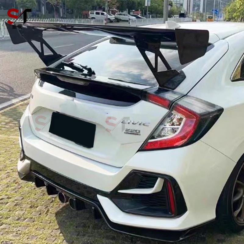 Carbon Fiber Rear Spoiler for Honda Civic FK7/FK8 V Type