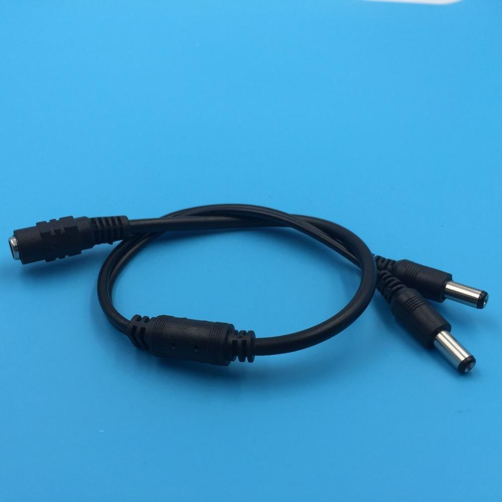 Adaptateur d'alimentation de connecteur de répartiteur d'alimentation CC de ligne Câble d'extension de ligne d'alimentation One Drag Two
