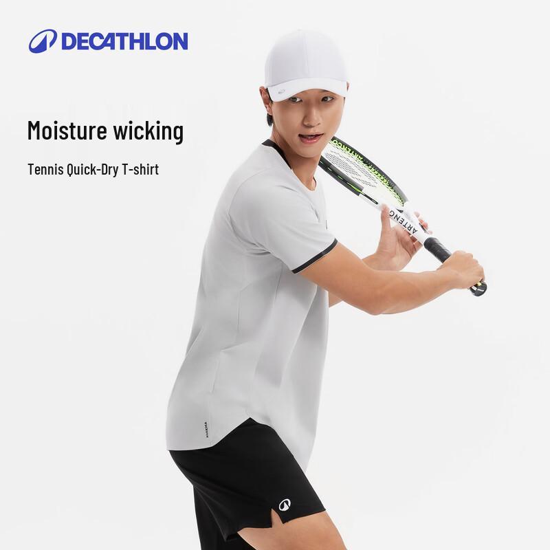 Decathlon Men's Quick-Dry Tennis T-Shirt